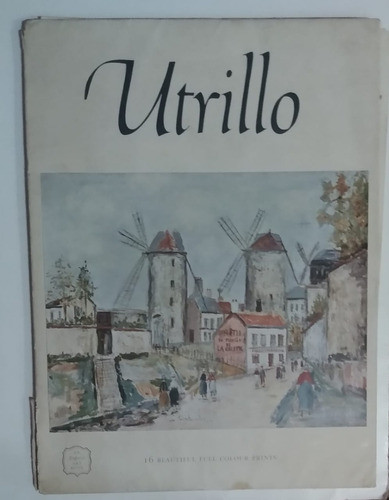 Libro Carpeta Láminas Utrillo Excelente Estado Nektararte 0