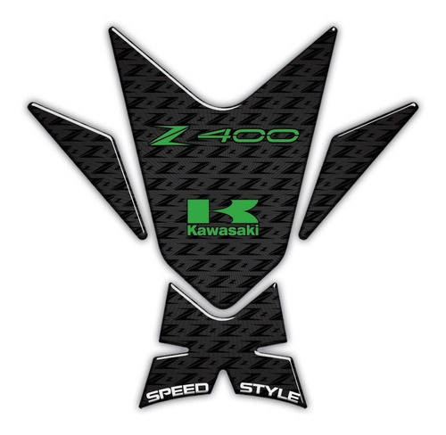 Protector Tanque Kawasaki Z400 006 Mk Motos 0
