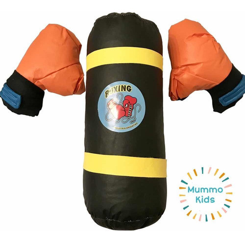 Set Boxeo Infantil 45 Cm De Alto Más Guantes. Cuerina 0