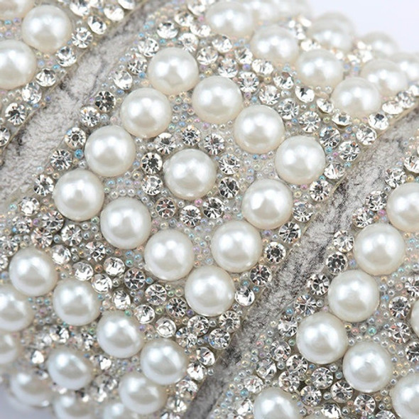 Galon Termoadhesivo Perlas Y Strass 50 Cm Linea Exclusiva 1