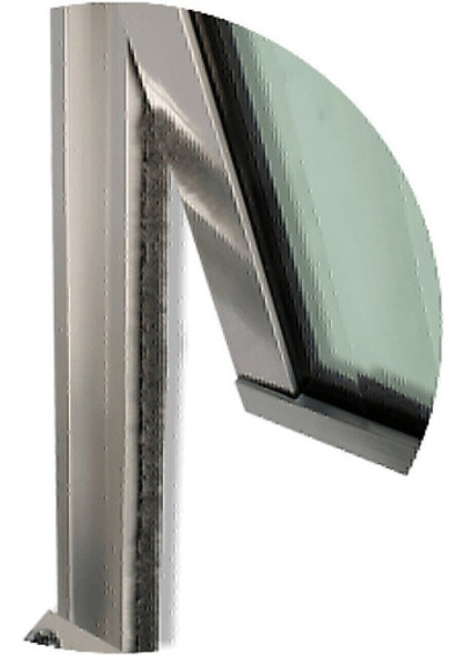 Janela De Alumínio Basculante 80x60cm Vidro Mini Boreal Wt 1