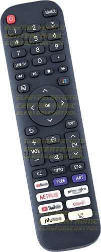 Control Remoto Lt32da3125 As32hs21 Para Jvc Ashima Smart Tv 1