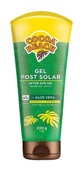 Gel Post Solar Aloe Vera Cocoa Beach X 200 Gr ( Z Sur ) 0