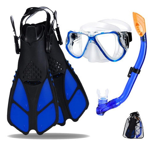 Máscara Para Niños Fin Snorkel Set Para Niños De 3-13 Años N 0
