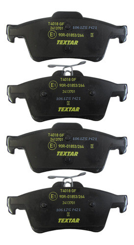 Pastilha Traseira Textar Citroen C5 - 2008-2012 0