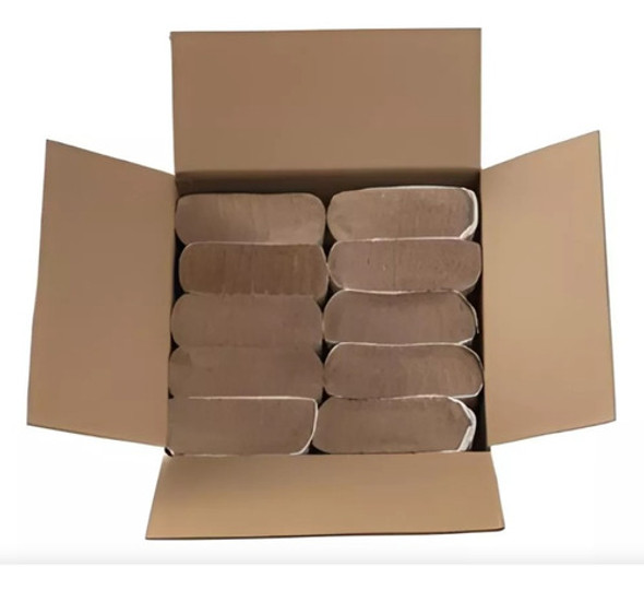 Toalla Papel Intercalada 20x24 Beige Dispenser 0