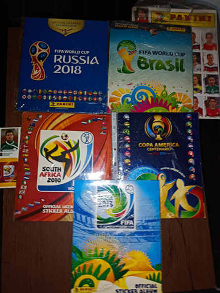Colección De Álbumes De Futbol Para Coleccionar 0