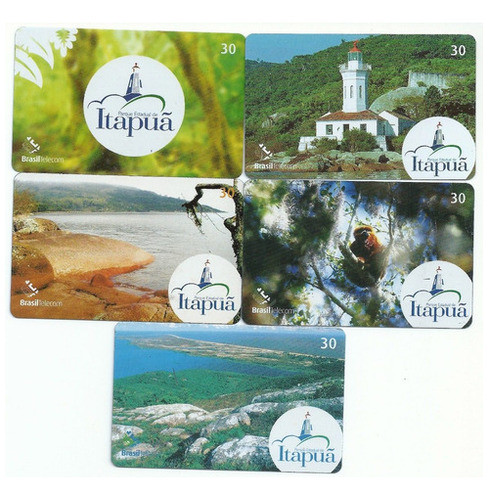 Cartão Telefônico Br Telecom Série Parque Est. Itapuã - Bo7 0