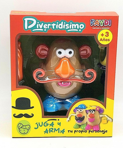 Muñeco Señor O Señora Cara De Papa Arma Tu Personaje 0