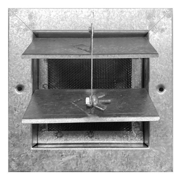 Rejilla Toma Aire Exterior 15x15 C/regulación Y Mosquitero 1