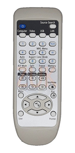 Control Remoto Para Epson  536wi 585wi 595wi 530 570 520 Zuk 0