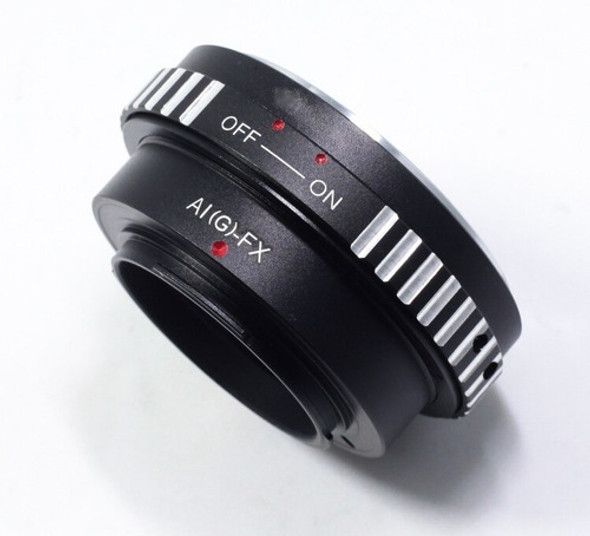 Adaptador Para Lente Nikon G A Camara Fuji X X-t1+ Montura 0