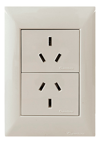 Llave De Luz Armada Cambre 2 Tomas Siglo Xxii 0