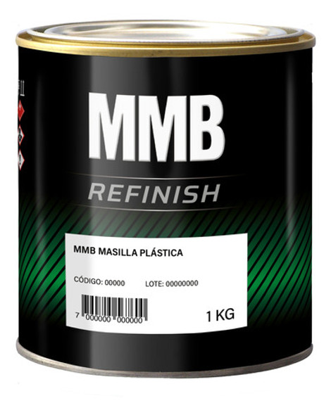 Masilla Plastica Mmb 4kg - Umox 0