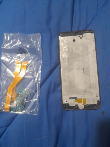 Carcaza Samsung A20 + Bateria Original. Power Y Flexs.. 0