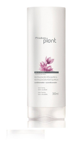 Acondicionad Revitalizacion Post-química Plant-300ml Natura 0