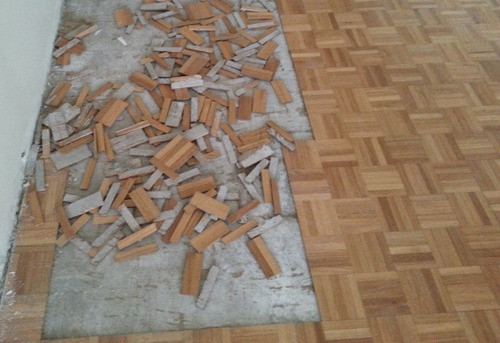 Oferta Piso Parquet Damero Eucalipto  Precio Por Cada Tabla 1