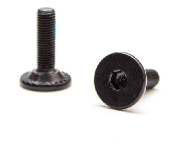 2 Tornillos Para Eje De Palanca 3 Piezas - Bmx Color Negro 1