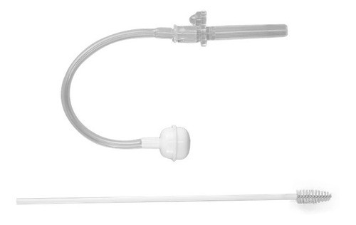 Canudo Refil Para Reposição + Escova Para Limpeza - Clingo 0