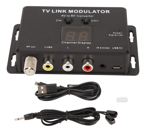 Suporte Ao Modulador Tv Link Pal Ntsc Stable Small Av To Rf 0