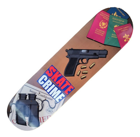 Shape Skate Crime Maple V2 Passaporte 8.0 0