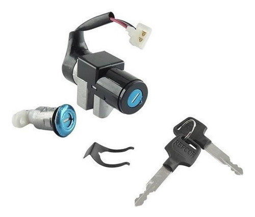Llave De Contacto Con Traba Honda Biz C125 Repcor 0