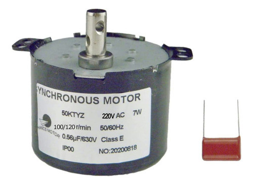 Chancs Ac Motor 220v 50ktyz 100rpm Motor Síncrono Engrenagem 0