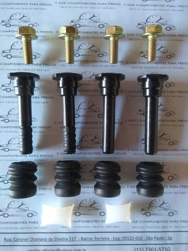 Kit Pino Guia Pinça Freio L200 2.5 Sport 2003/2011 1