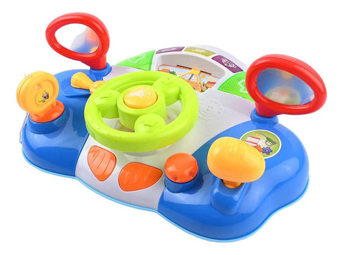 Volante Infantil Juguete Con Luz Y Sonido Para Bebé 0