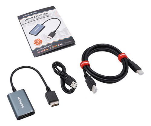 A) Cabo Do Adaptador Do Conversor Rgb-ypbpr Para Hdmi 1