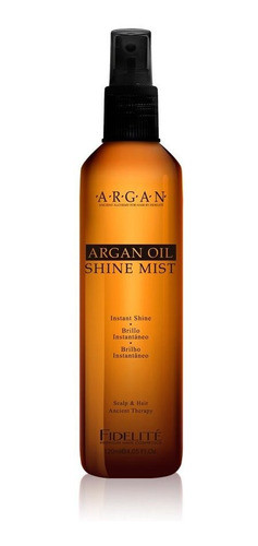 Restaurador Instantaneo Shine Mist Argan Oil Fidelite Argan 0