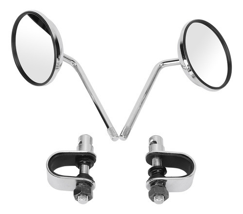 Espelhos Laterais Ajustáveis Para Guidão 1 Par De Espelhos 0