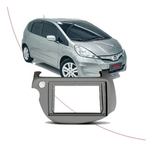 Frente Adaptación Radios 2 Din Honda Fit 2009/14 0