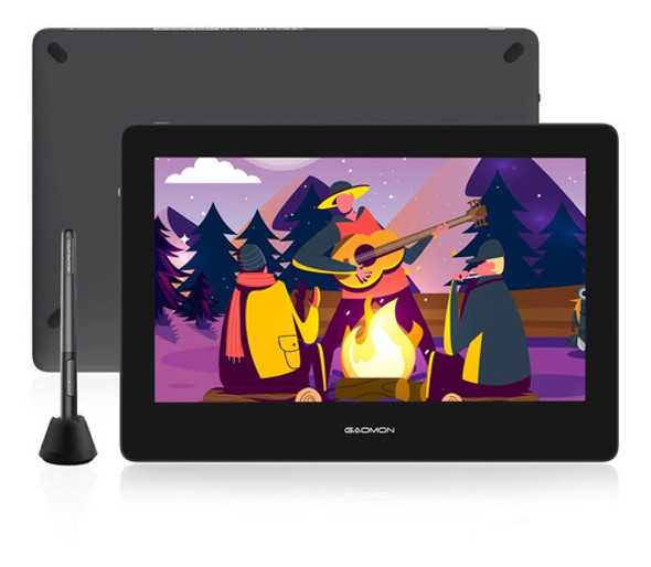 Gaomon Pd1320 13.3 Pantalla Con Pantalla (gris Carbon) Con F 0