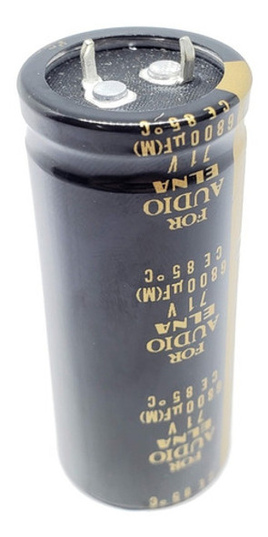 Capacitor Audio 6800uf 71v 6800 Uf 71 V 60x25mm 1