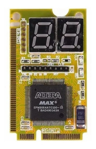 Testa Placa Mãe Diagnostico 4 Digitos Pci Pc Analyzer Kit 1