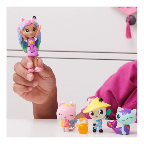 Casa De Gabbys Dollhouse Set X4 Figuras Muñecos Con Sorpresa 1