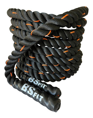 Soga Battle Rope De Ondulación 38mm 9mts Entrenamiento Bsfit 0