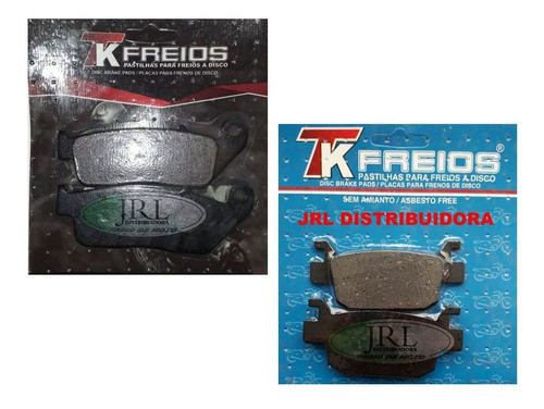 Kit Pastilha De Freio Honda Scooter Sh 300i  (dian + Tras) 0