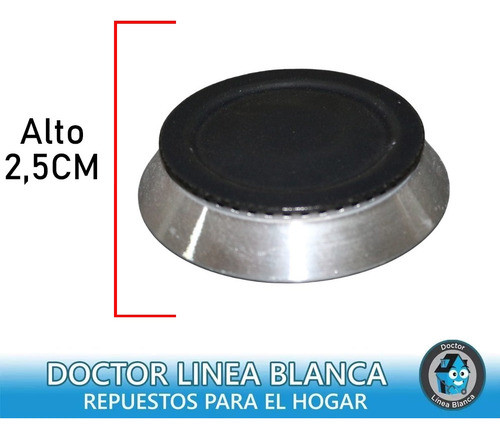 Mechero De Aluminio P/ Cocina Martiri C/tapa Enlozada Mo/act 1