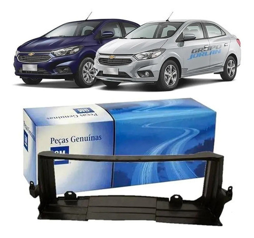 Deflector Inferior De Radiador Gm Chevrolet Onix Prisma 2017 0
