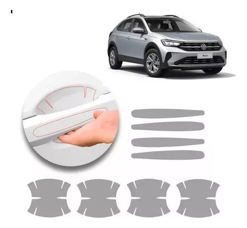 Proteccion Cubre Manijas Uñeros Para Vw Nivus 2024 Kenny 0