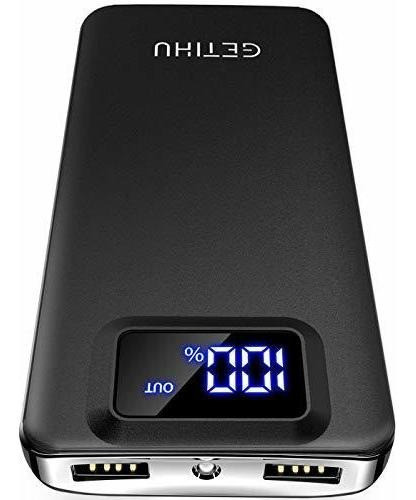 - Cargador Portátil De Alta Velocidad Con 2 Puertos Usb, Bat 0