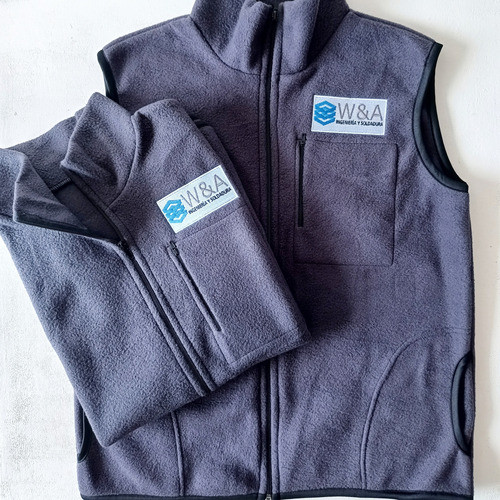 Chaleco Polar C Bordado Ponele Tu Logo 1