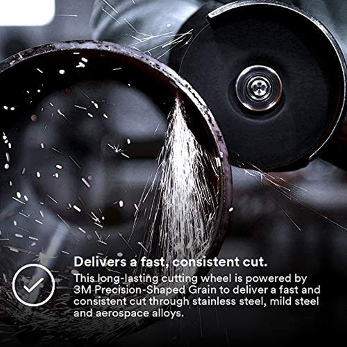 3m Silver Cutoff Wheel 87469 T1 6 X 045 X 78 Black Pack De 2 1