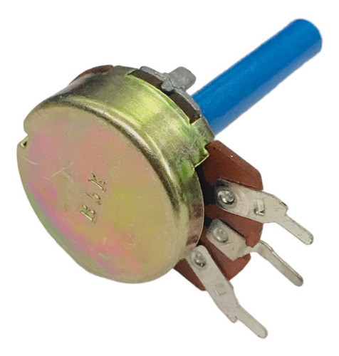 5 Unidades Potenciometro 24mm 5000 Ohms Lineal B5k 1