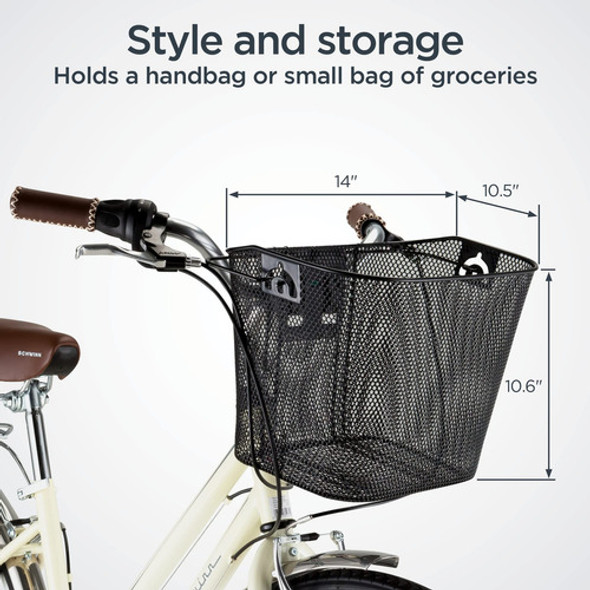 Schwinn Cesta De Alambre De Fácil Liberación 1