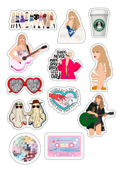 Taylor Swift - Pack De Calcos - Stickers - 1