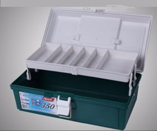 Caja Organizadora De Pesca 1 Bandeja Rebatible Mauri 350 E 1