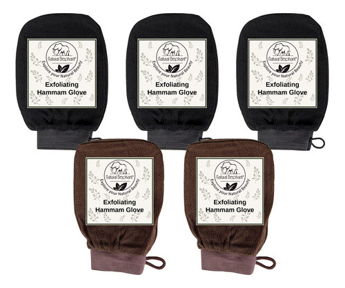 Luva Esfoliante Hammam Natural Elephant Face Body 5/10, Paco 0